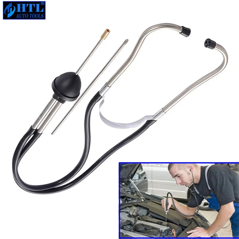 

Mechanic's Stethoscope Identify Automotive Noises of all Types Engine Diagnostic Tool