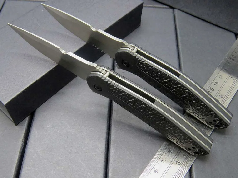 Eafengrow 1970 карманный складной нож 8CR стальное лезвие с стеклянным наполнением нейлоновая ручка 1970ST зубчатое лезвие Кемпинг Открытый EDC ножи