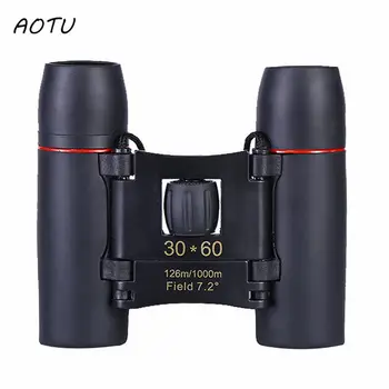 

30*60 Folding Lightweight Binocular With Vision Clear Bird Watching Great for Outdoor Sports Games Concerts for Travel