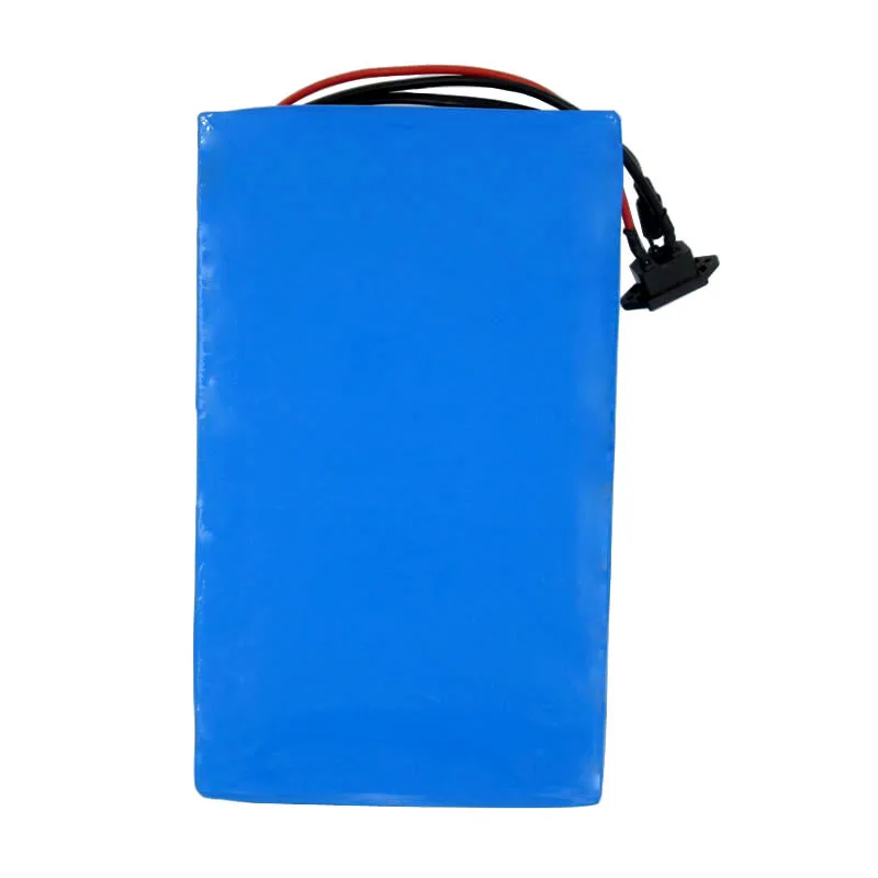 Best Free customs fee 1500W 60V 20AH Lithium battery 60V Electric bike Battery with PVC Case use 3.7V 5000MAH 26650 cell 2A Charger 7