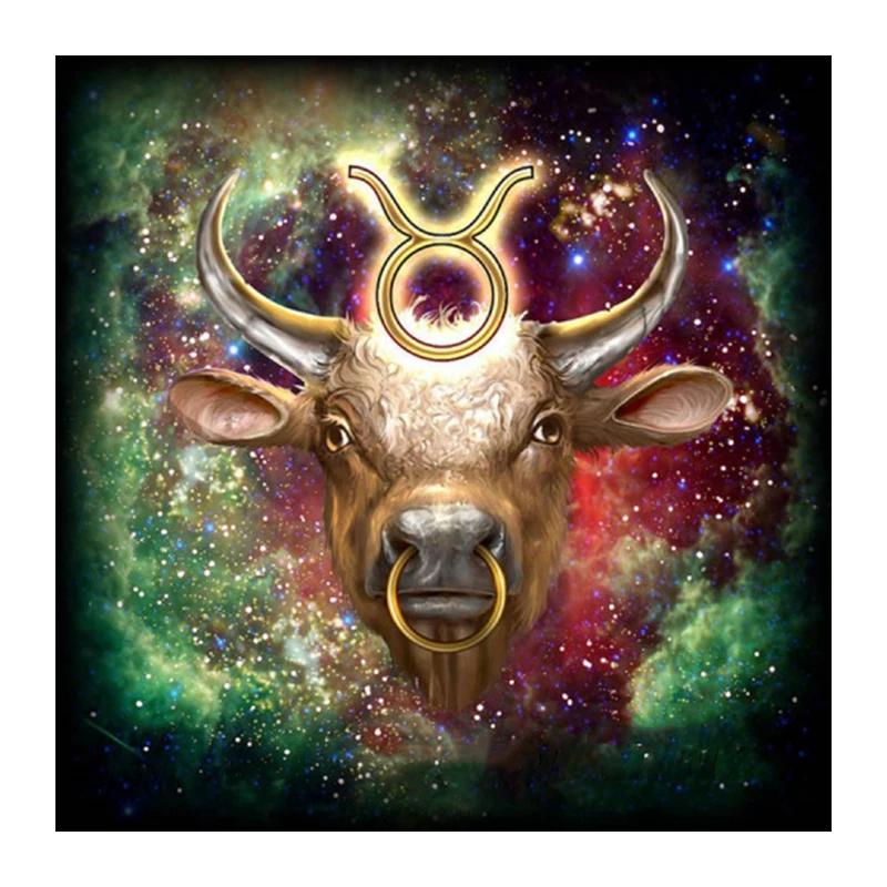 5D Diy diamond painting 12 zodiacal constellations square diamond embroidery Rhinestone cross-stitch mosaic-1