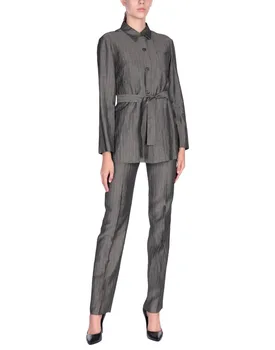 

Deep Grey Women's Pants Suits Formal Party Suits High Street Pants Suits women's Casual Suits Custom Made Jacket Pants W68