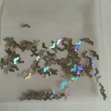 Holo Серебряная летучая мышь устойчив к растворителям блеск для лака для ногтей и других DIY украшения