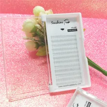 Seashine ручной работы роскошные ресницы Premade объем ресницы вентиляторы 2D фен для придания объема полу постоянные Индивидуальные ресницы для наращивания