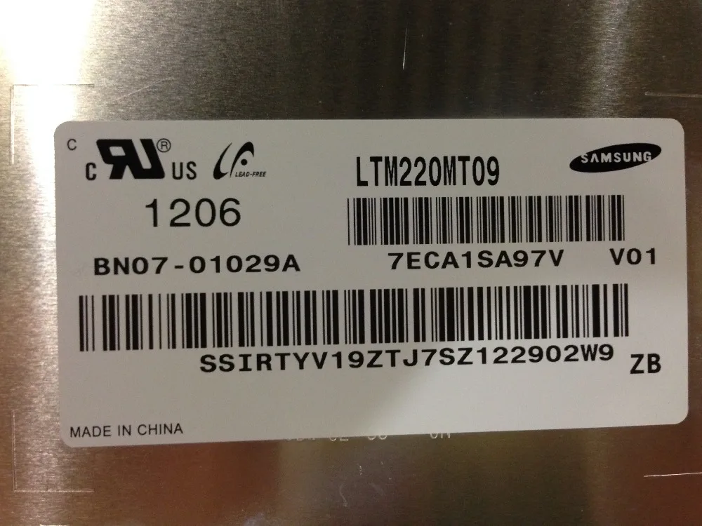 

Original A+ Grade brand LTM220MT09 22.0" LCD Panel Display