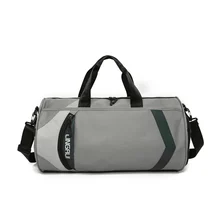 Большая вместительная мужская дорожная сумка Водонепроницаемая спортивная сумка для спортзала для подростка Мужская многофункциональная Наплечная ручная сумка Fshion дорожная сумка