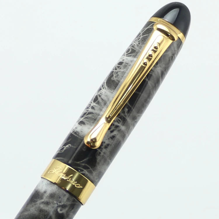 JINHAO X450 деловая Серая Мраморная и Золотая шариковая ручка, канцелярские принадлежности, школьные и офисные принадлежности, ручки для письма