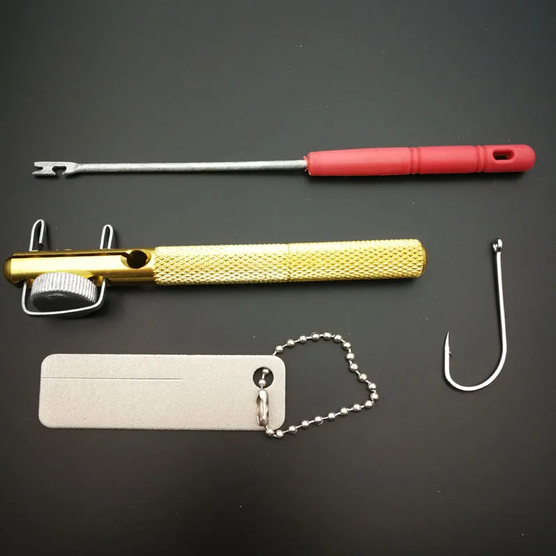 fishing hook tool set 1pcs Hook Sharpener+1 pcs Hook Removal Tool+1pcs
