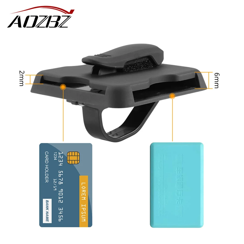 Car Sun Visor Card Holder Multifunction Visor Organizer Glasses Clip