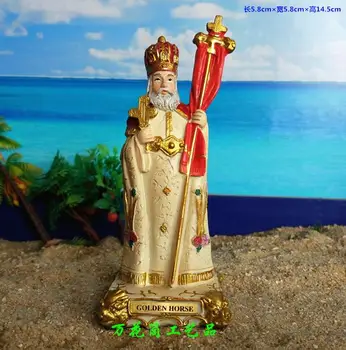 

Western Pope godfather sand set pieces with creative resin crafts