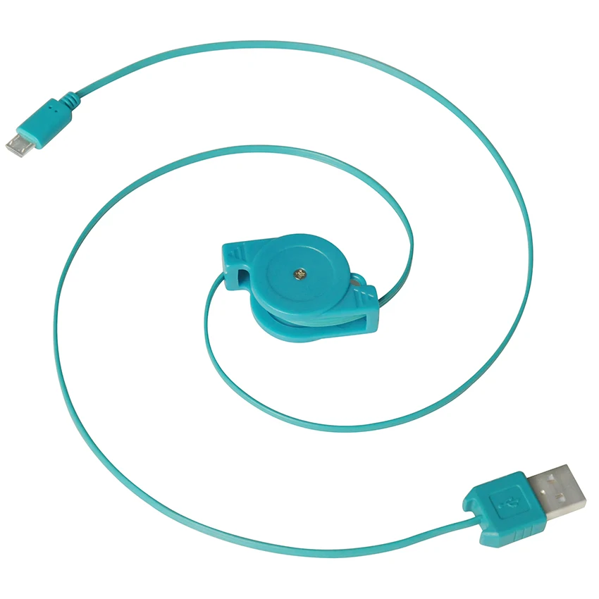 Прочный Micro 80 см линия передачи данных Выдвижной USB кабель зарядное устройство синхронизации данных шнур для samsung SONY/LG/htc/Android телефон