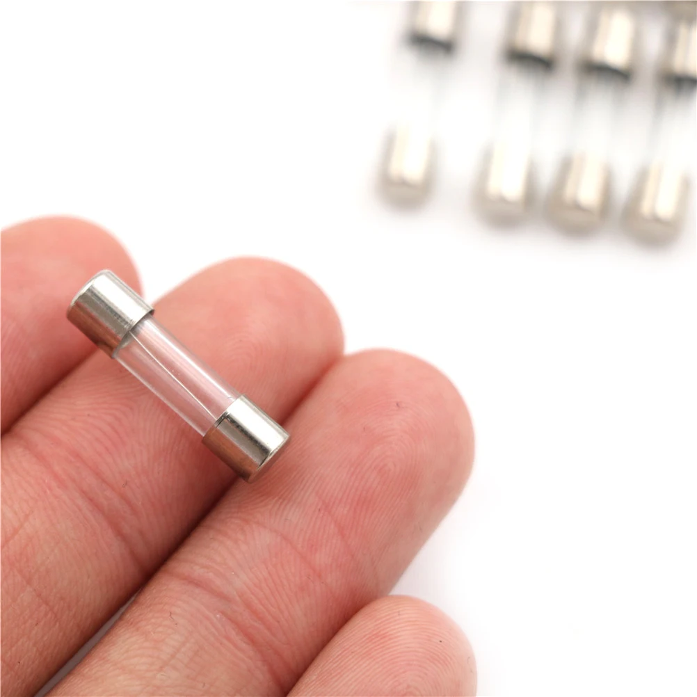 10 шт. 5 мм x 20 1.6A T1.6A 250V медленный выдув 1 6 а Стеклянная трубка