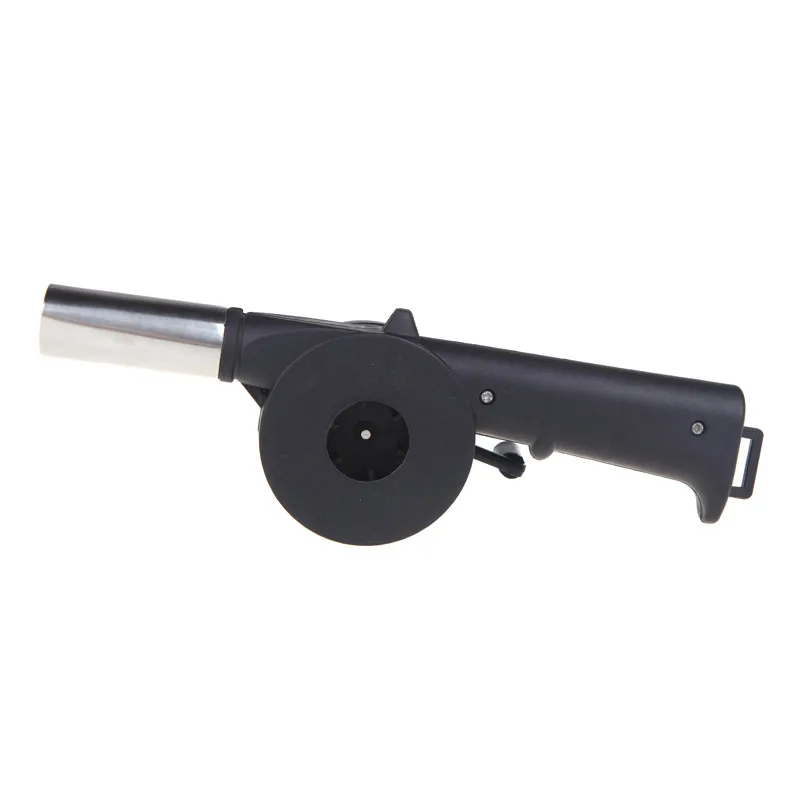 Outdoor BBQ Hand Crank Powered Fan Air Blower for Picnic Barbecue Fire Outdoor Camping Equipment