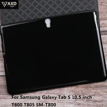 Silicon Soft TPU Back Smart Tablet Case For Samsung Galaxy Tab S 10.5 inch T800 T805 SM-T800 Protective Thin Cover Shookproof