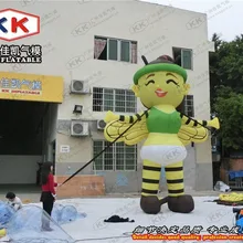Надувная Модель пчелы для рекламы/наружная рекламная модель надувная реклама