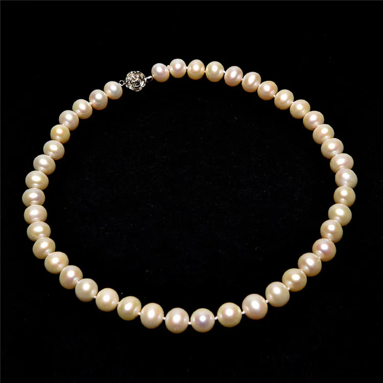JIUDUO luxusní vícevrstvý sladkovodní perlový náhrdelník pro ženy robustní prohlášení módní svatební náhrdelník šperky doprava zdarma