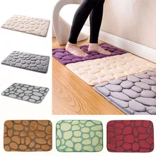 3D Cobblestone Коврик для двери Противоскользящий коврик для дивана водопоглощающий кухонный ковер для гостиной ковер для туалета коврик под Дверь Дверной Коврик для крыльца