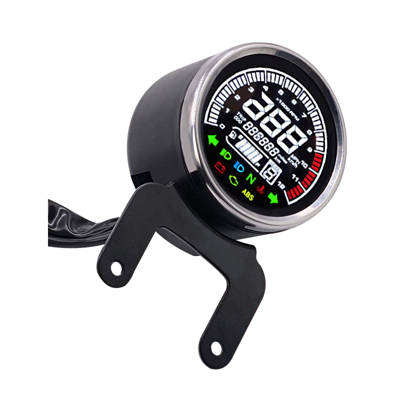 

12V Motorcycle Replacement LCD Light Digital Speedometer Tachometer Odometer digital level Temp Fuel gauge oil 12RPM