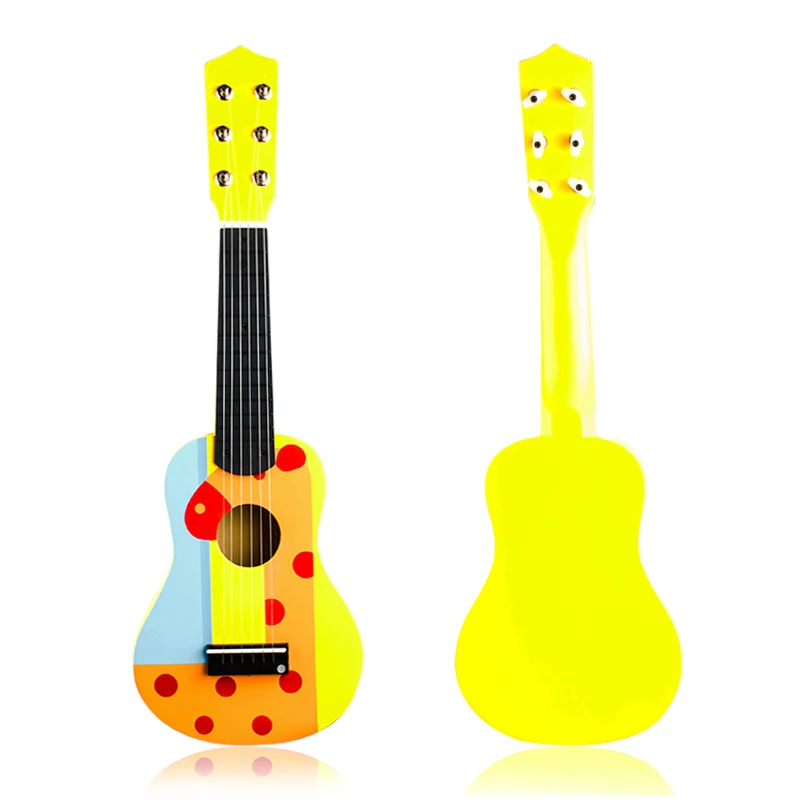 Soach бас акустической гитары Гавайская гитара Жираф животный узор 6-строка акустическая дети Гитары - Цвет: 6string