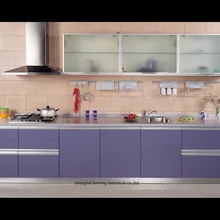 Кухонный шкаф из ПВХ/винила(LH-PV050