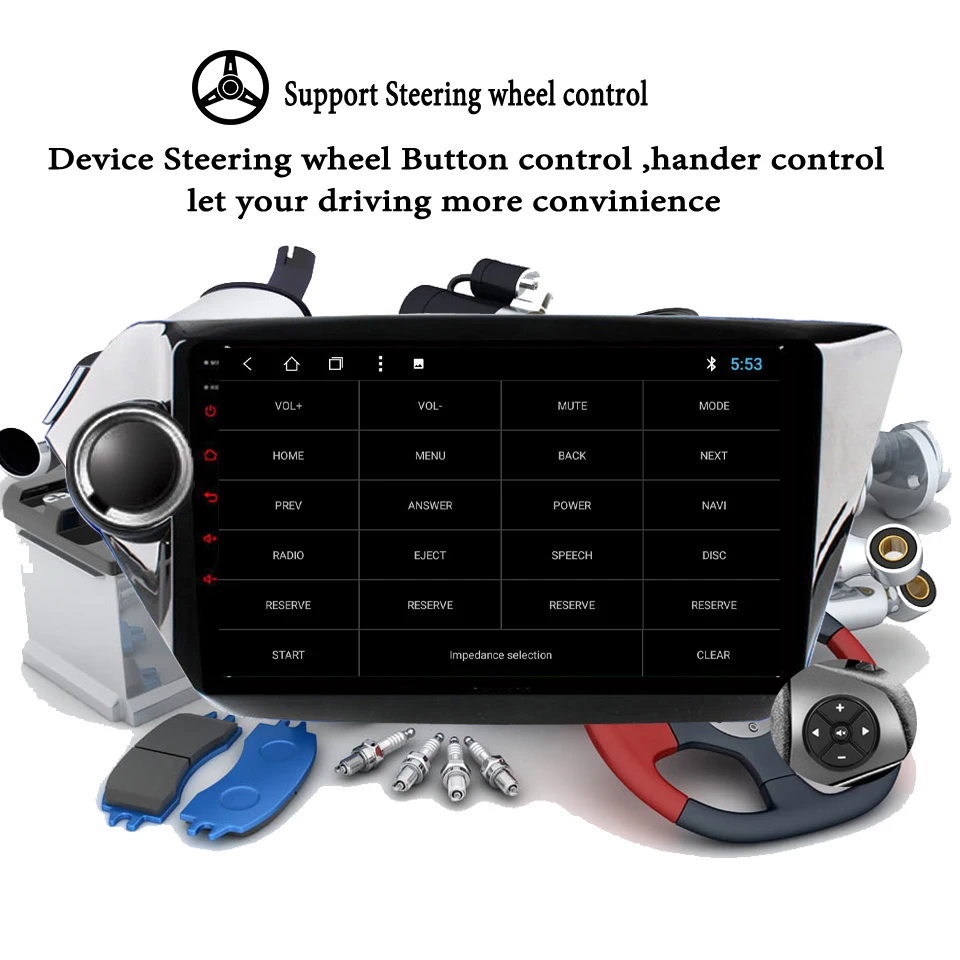 Top 4G+64G Android 9.1 4G Car Radio Multimedia Video Player Navigation GPS For KIA RIO 3 4 2011-2017 rio sedan Head unit Carplay 5