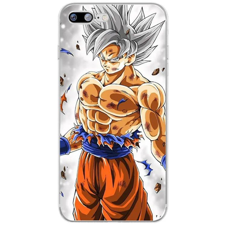 Манга комиксы Dragon Ball z goku DragonBall Мягкий силиконовый чехол из ТПУ чехол для iphone 7 6 6s 8 Plus 5S SE X Xs Max Xr Coque Capinha - Цвет: 15