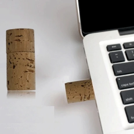 3 0 высокого Скорость флэш накопитель 64Гб USB ключ из пробкового дерева Pendrive Memory Stick