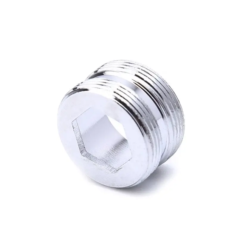 Kitchen Faucet Tap Aerator Connector Metal Outside Thread Water Saving Adaptor 16/18/20/22/24/28/mm to 22mm or G1/2 to 22mm