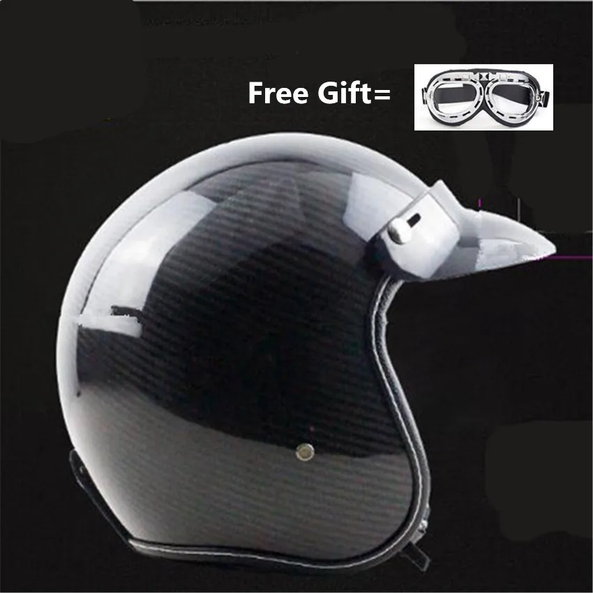 

Carbon fiber helmets Motorcycle open face helmet motorbike motocross helmet retro vespa vintage helmet casque jet casco Capacete