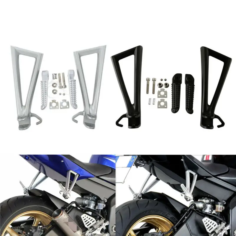 Задняя подставка для ног мотоцикла наборы кронштейнов YAMAHA YZF R6 2006 2017 2015