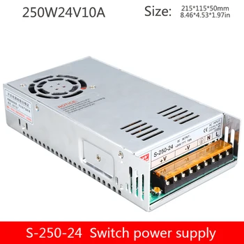 

Switching power supply S-250-24V industrial control monitoring lighting DC voltage regulator 250W24V10A