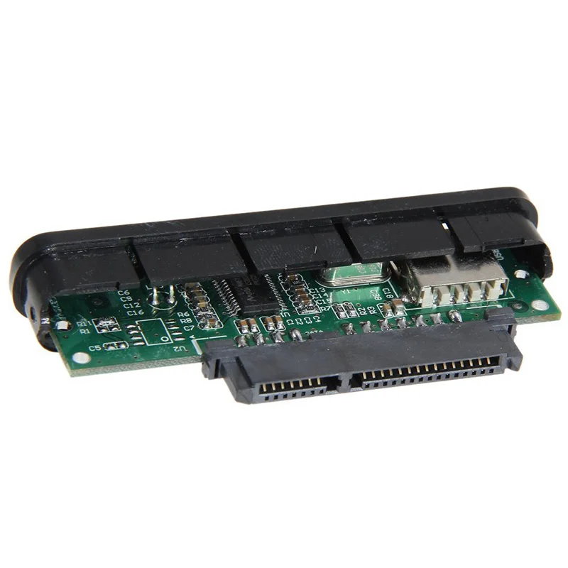 Hot Selling 2.5 Inch HDD Externo Enclosure Case Metal External Storage Box For Sata To USB 2.0 Hard Drive Disk With USB Cable