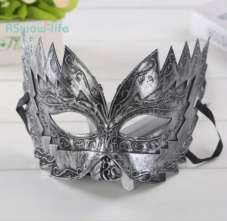 

Sawtooth Men's Antique Mask Halloween Party Half Face Boy Mask Festival Party Supplies