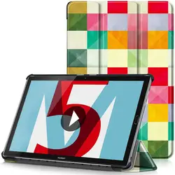 Чехол для huawei MediaPad M5 10 10,8 "CMR-AL09 CMR-W09 Smart Cover принципиально планшет защитной оболочки Чехол подставка кожи + стилус