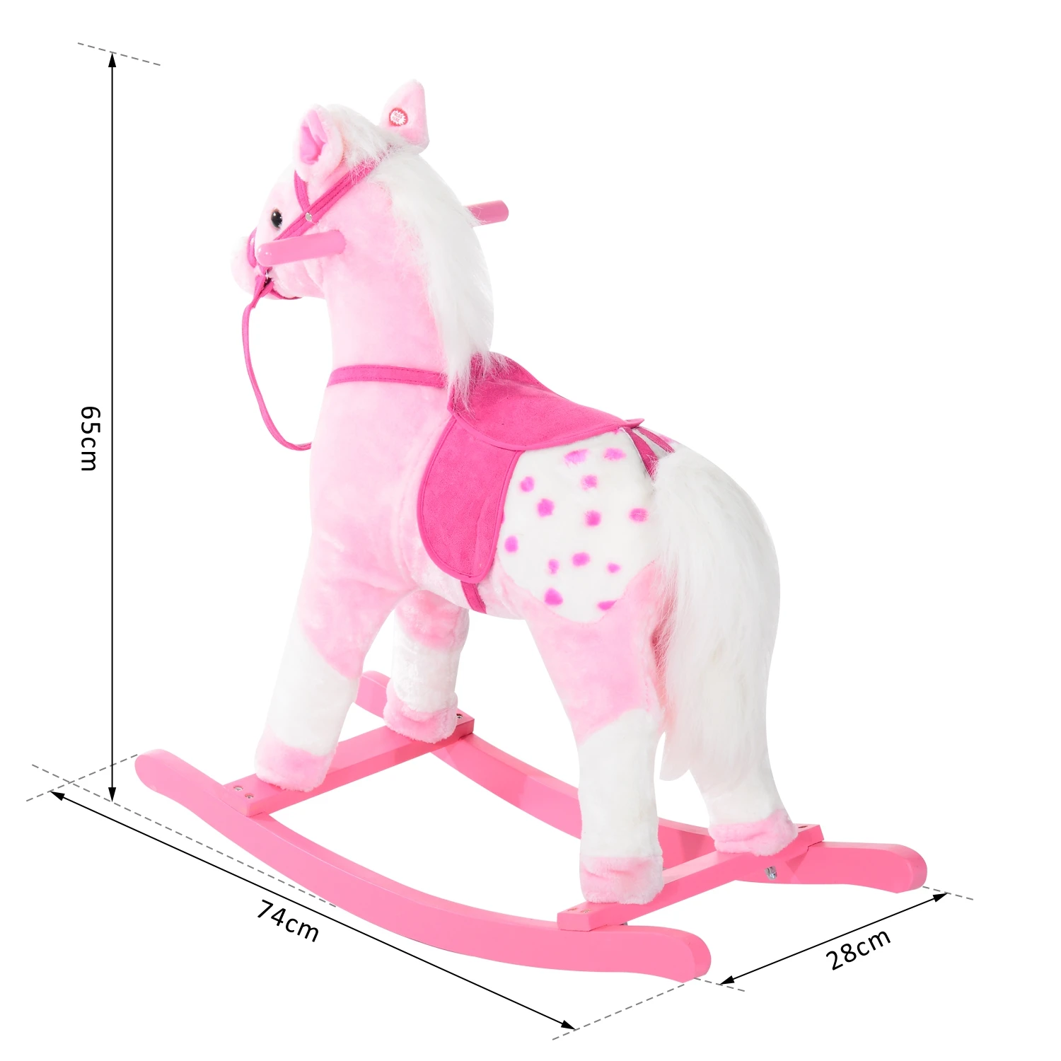 homcom rocking horse