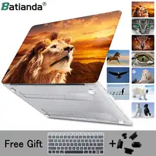 Животное Лошадь Пингвин полярный медведь чехол для Macbook Pro 13 15 retina Touch Bar чехол с принтом для Macbook Air 11 12 13