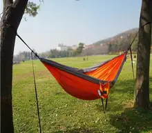 Outdoor Hanger Coloured Parachute Cloth Single and Dual Portable Hanger Camping Hanger free shipping Outdoor Hanger Coloured Parachute Cloth Single and Dual Portable Hanger Camping Hanger free shipping
