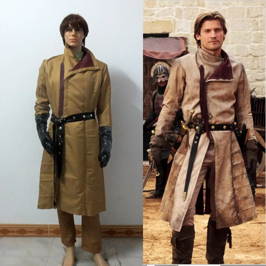 GoT Game Of Thrones Kingslayer Ser Jaime Lannister Outfit Cosplay Costume
