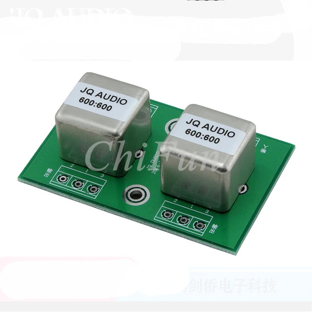 2PCS / 600600 permalloy audio isolation transformer balanced and