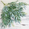 artificial leaves bouquet fake willow jungle wedding backdrop decoration christmas faux foliage vine party home decor plant Xmas ► Photo 2/6