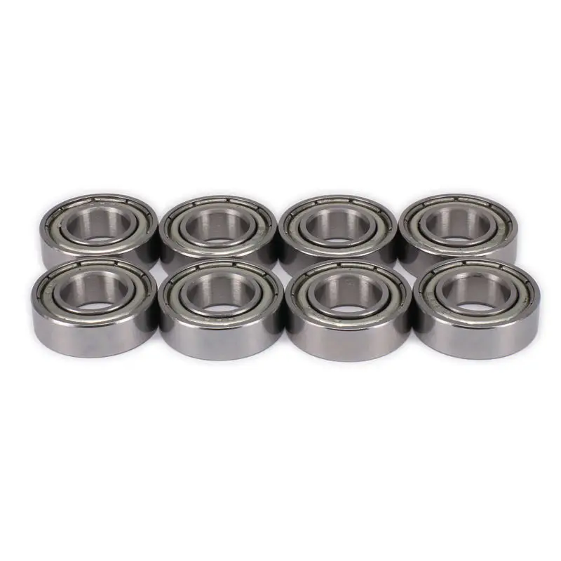 

8PCS 11*5*4 12*8*3.5 15*10*4 16*8*5mm Rolling Bearing/Oil Bearing 8*4*3 10*5*4 10*6*3mm for 1/10 RC Car Buggy truck Hopup Parts
