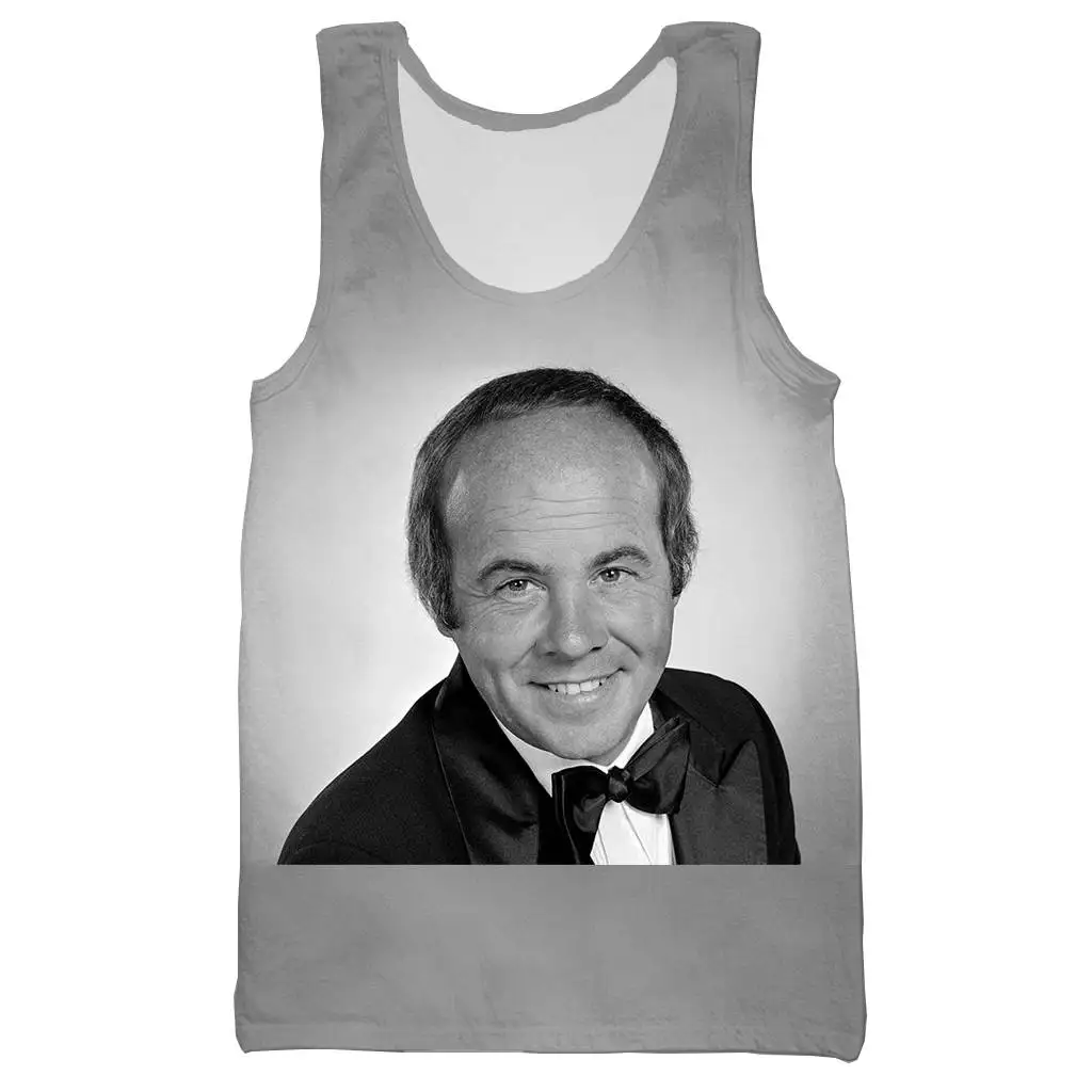 Comedian Tim Conway 3D Печатный Топ на бретелях для мужчин, модный крутой летний топ на бретелях для работы, Мужские Женские топы на бретельках - Цвет: 06
