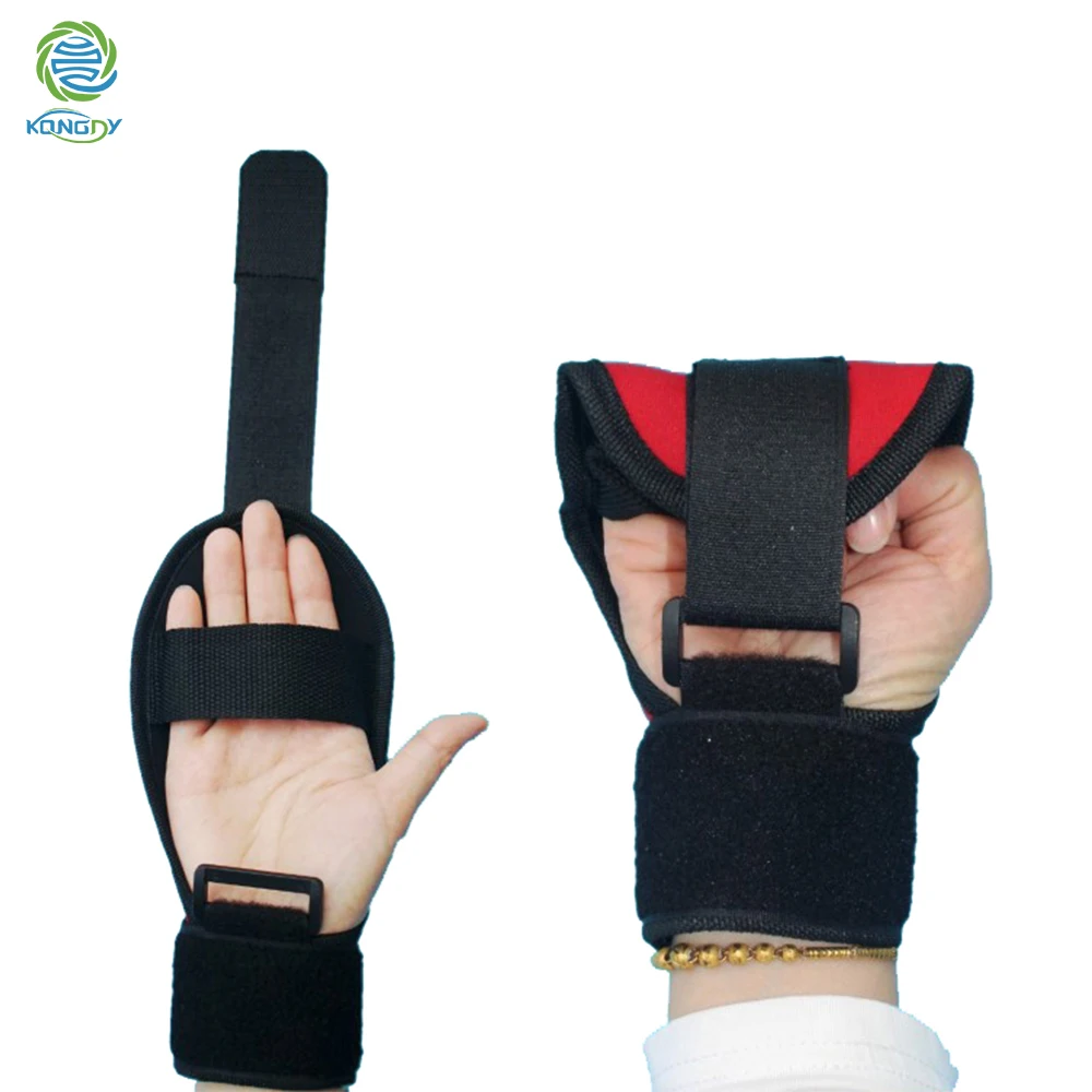 

KONGDY 1Pcs Hand Rehabilitation Sport Glove Auxiliary Medical Finger Fix Brace for Stroke Patients and Hemiplegia Wrist Support