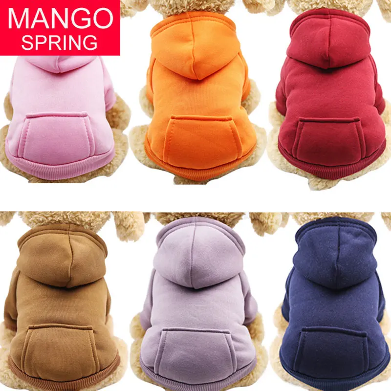

Dog Hoodies Pet Clothes For Dogs Coat Jackets Cotton Dog Clothes Puppy Pet Overalls For Dogs Costume Cat Clothing Pets Outfits