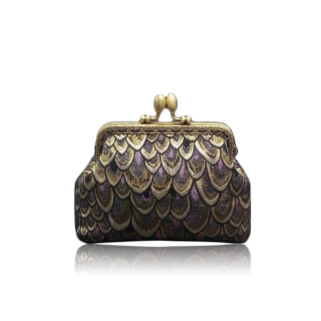 RUBIHOME Handmade DIY Crafts Material for Women Clutch Purse Frame Banquet Wedding Party Purses Chain Bags(no finished)