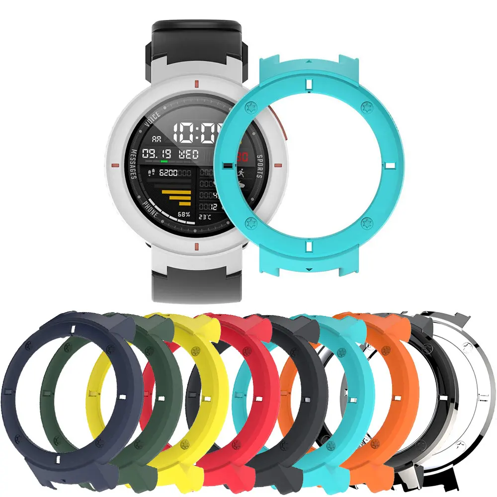 

Practical PC Slim Smart Sport Watch Dial Protector Case For Huami Amazfit Verge Protective Case Cover Shell Watch Accessories