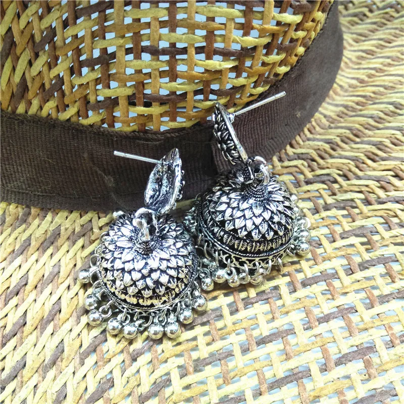 LosoDo шикарные круглые Модные женские серьги ручной работы JhumKi Бангладеш