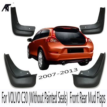 

Car Mud Flaps For VOLVO C30 (Without Painted Seals) 2007-2013 Front Rear Mudflaps Splash Guards Flap Mudguards Fender 2010 2011