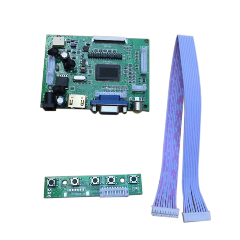 

7 inch LCD Screen Display Monitor for Raspberry Pi + Driver Board HDMI/VGA/2AV