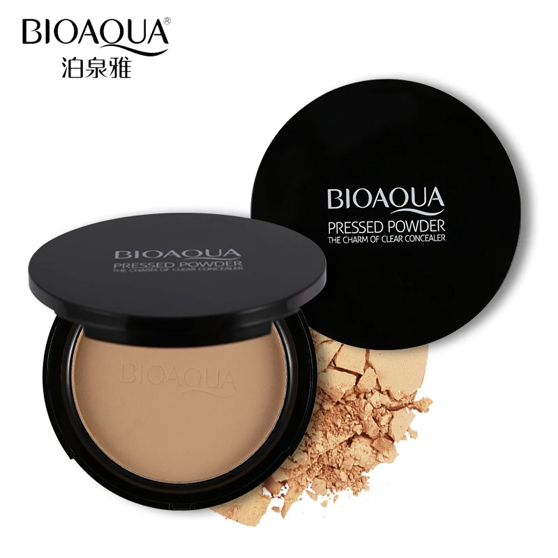 

BIOAQUA Face Base Mineral Pressed Powder Makeup Matte Concealer Smooth Oil Control Contour Palette Cosmetics Finishing powder